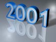 2001 year - powerpoint graphics