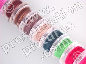 cotton colors - powerpoint graphics