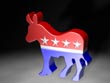 democrat donkey - powerpoint graphics