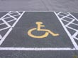 disabled parking space - powerpoint graphics