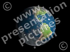 earth - powerpoint graphics