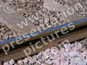 rail tracks - powerpoint graphics