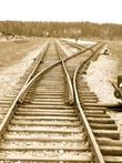 railroad from auschwitz - powerpoint graphics