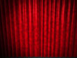 red stage curtains - powerpoint graphics