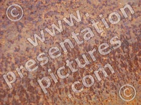 rusty sheet metal - powerpoint photos