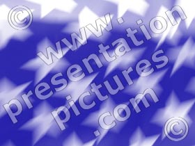 stars in motion flag - powerpoint graphics