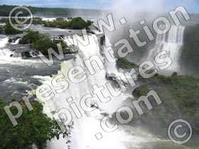 waterfall - powerpoint graphics